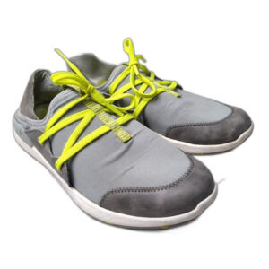 OluKai Women's 8 Miki Li Athletic Shoes Gray Green Lace Up